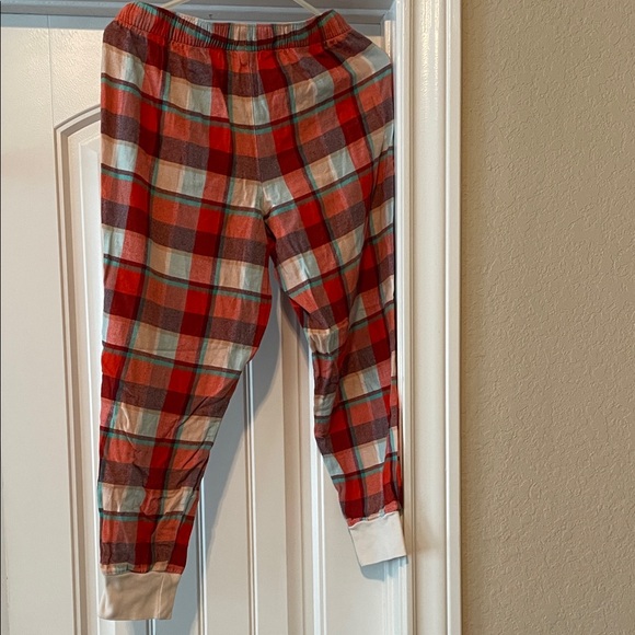 Old Navy Red and Blue Plaid Pants size S - Picture 6 of 7